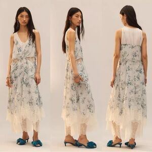 ZARA LIMITED EDITION RAMIE PRINTED DRESS